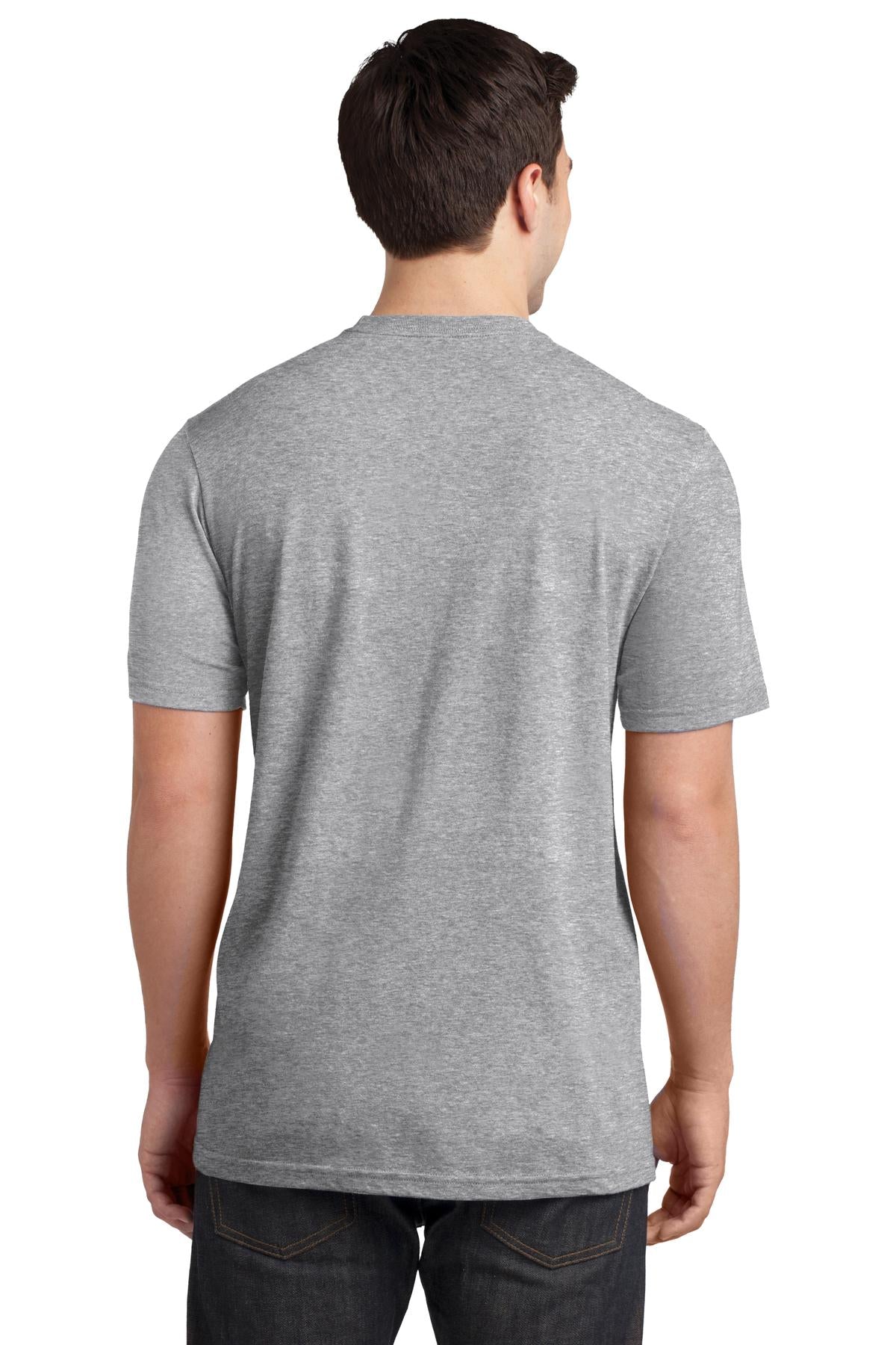 Lt Hthr Grey District Very Important Tee with Pocket. DT6000P