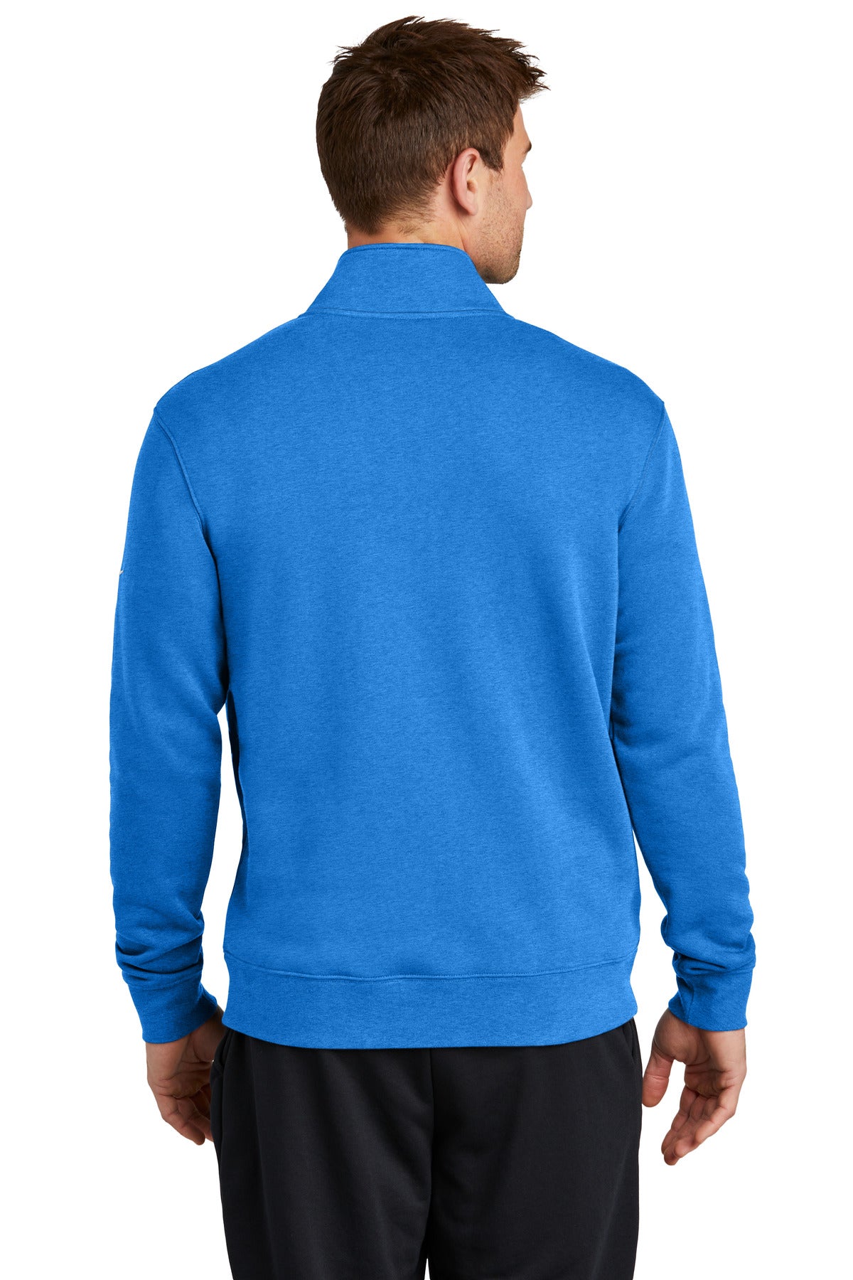 LtGameRyHt Nike Club Fleece Sleeve Swoosh 1/2-Zip NKDX6718