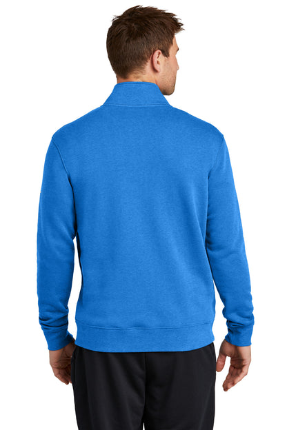 LtGameRyHt Nike Club Fleece Sleeve Swoosh 1/2-Zip NKDX6718