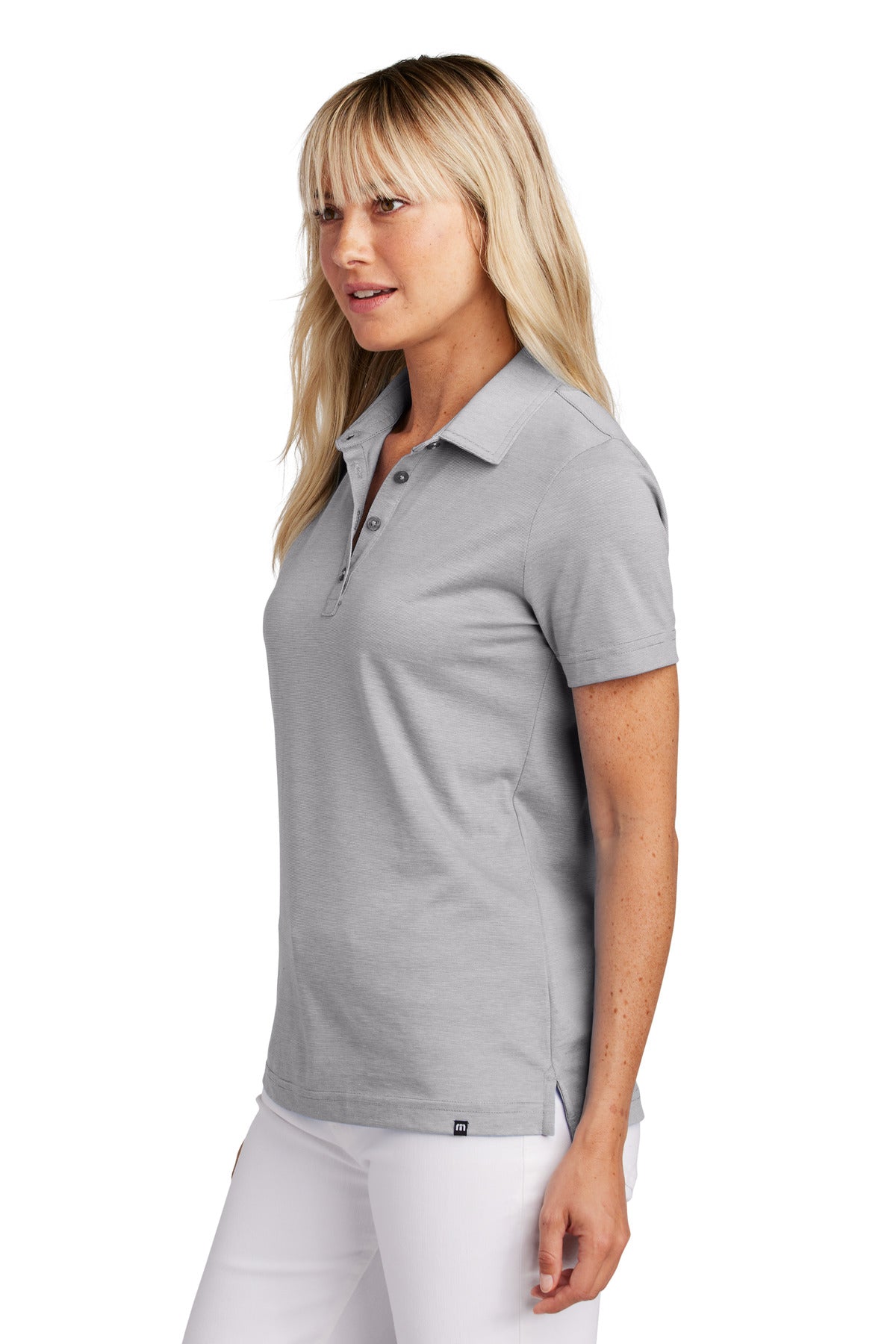 LtGreyHt TravisMathew Women's Sunnyvale Polo TM1LD005