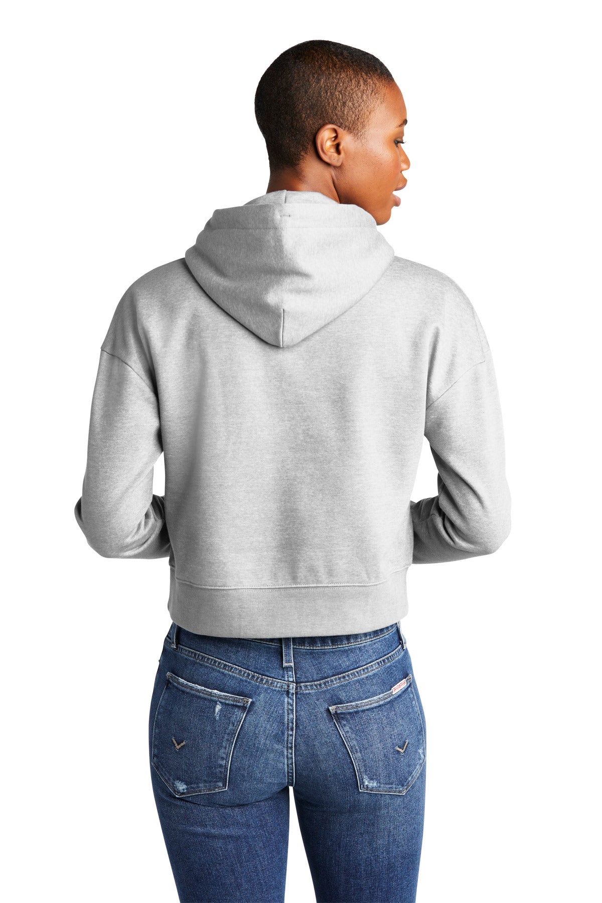 LtHtGry District Women's V.I.T. Fleece Hoodie DT6101