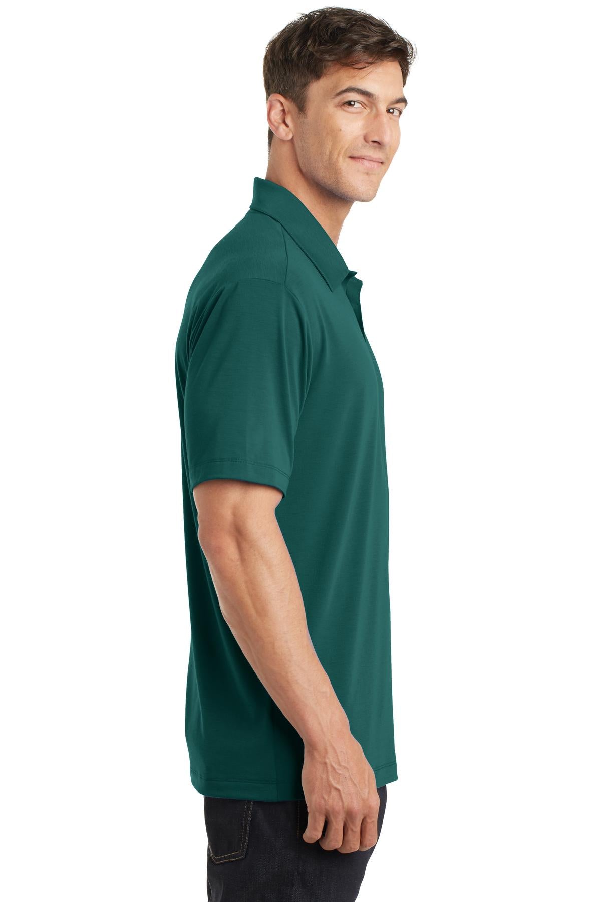 Lush Green Port Authority Cotton Touch Performance Polo. K568