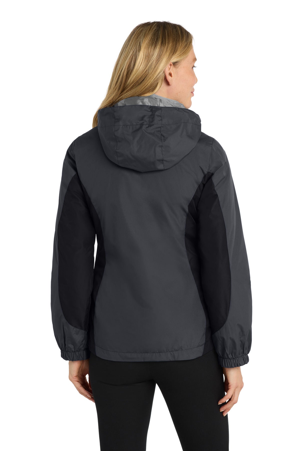 Mag Gy/Blk/Bry Port Authority Women's Colorblock 3-in-1 Jacket. L321