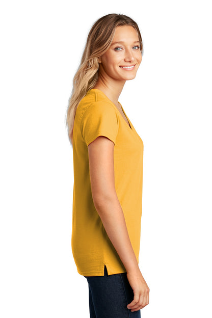 Maize Yellow District Women's Re-Tee V-Neck DT8001