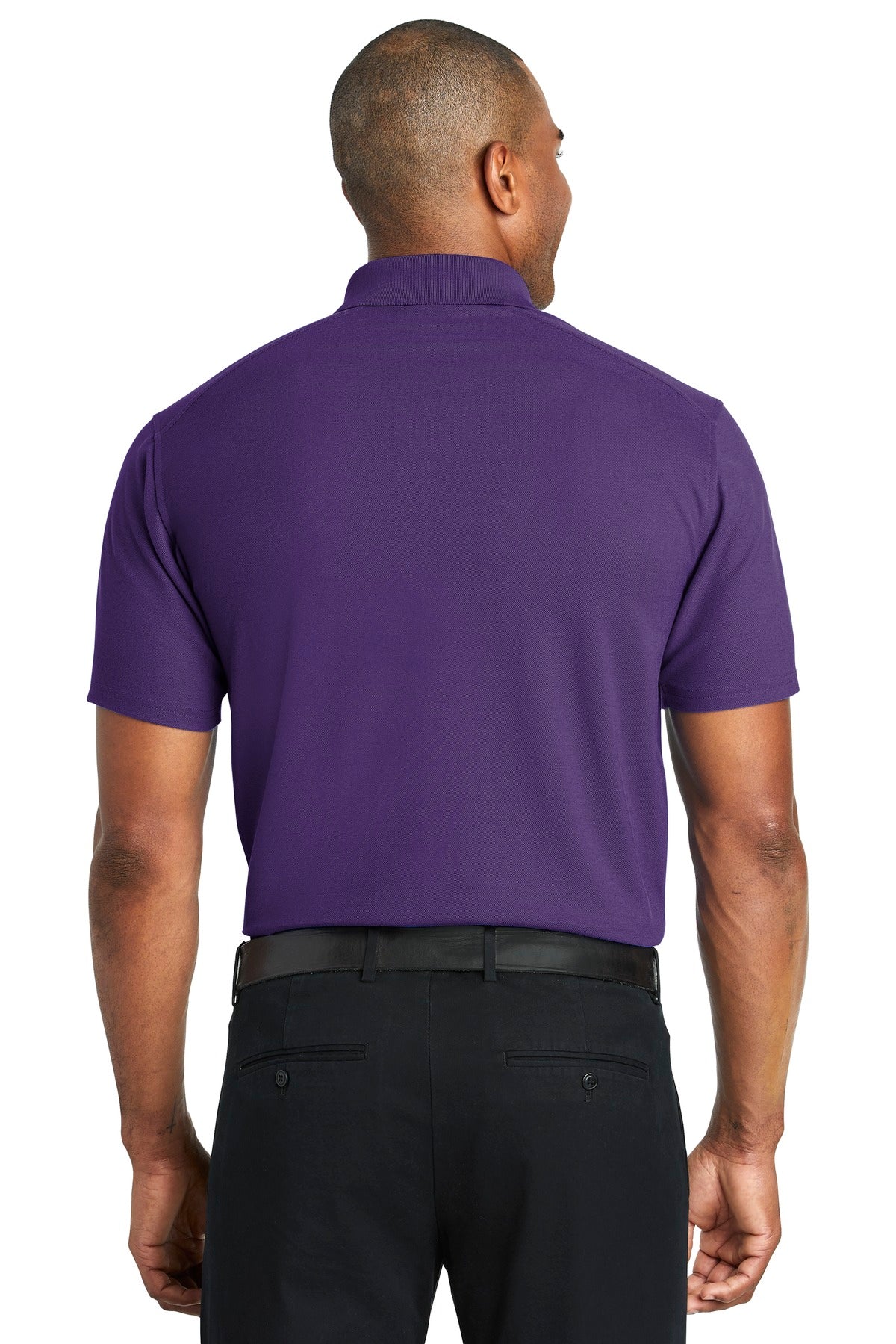 Majestic Purp Port Authority EZPerformance Pique Polo. K600