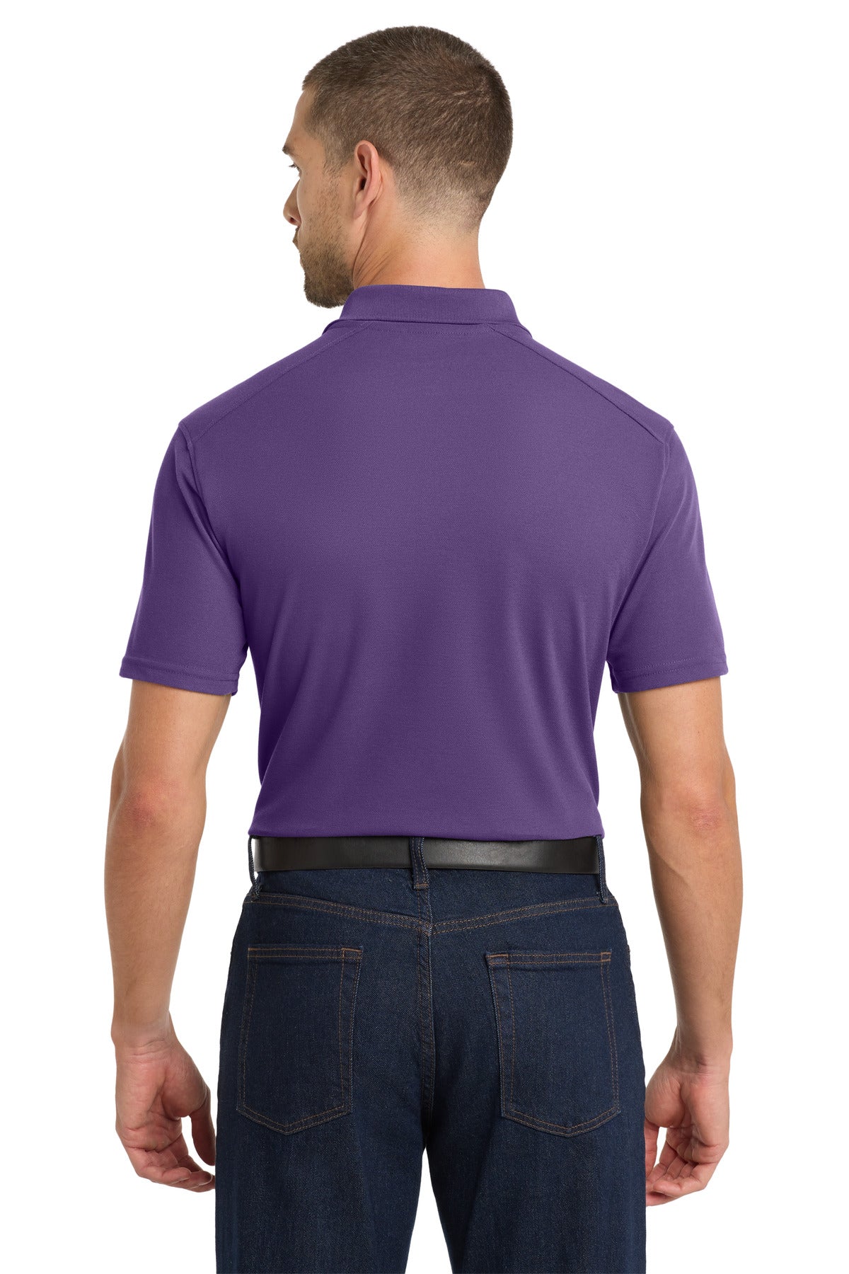 Majestic Purp Port Authority EZPerformance Pique Polo. K600