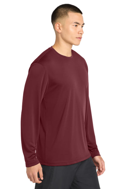 Maroon Sport-Tek Tall Long Sleeve PosiCharge Competitor Tee. TST350LS