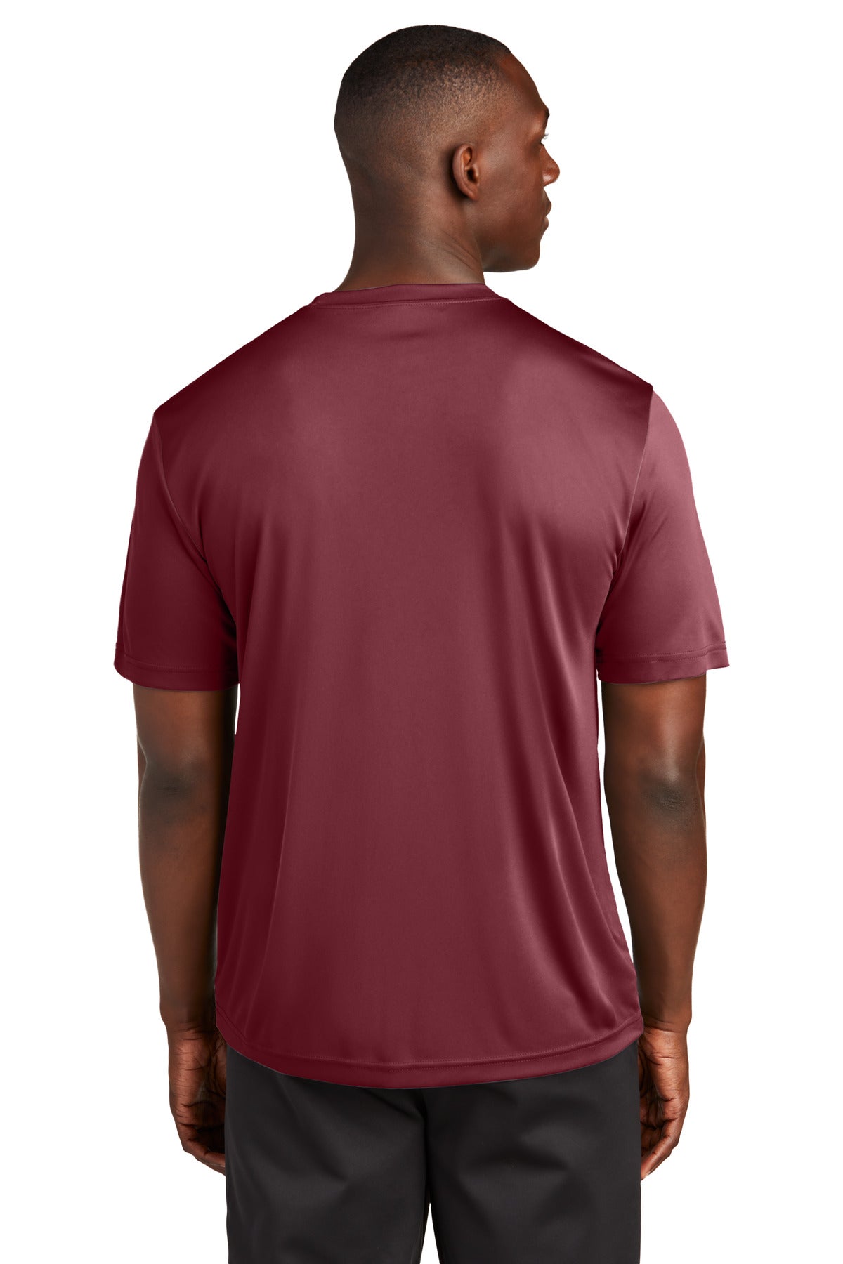 Maroon Sport-Tek Tall PosiCharge Competitor Tee. TST350
