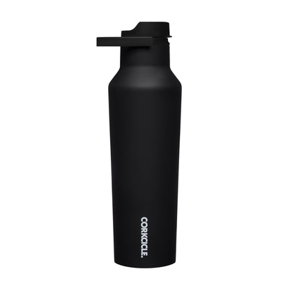 Matte Black CORKCICLE® Sport Canteen - 20 Oz. plain
