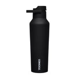 Matte Black CORKCICLE® Sport Canteen - 20 Oz. plain