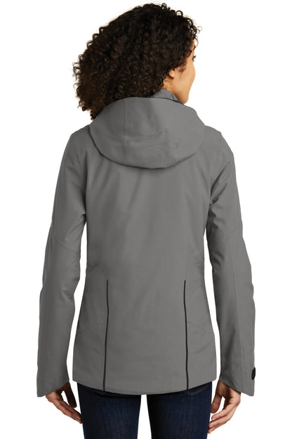 Metal Grey Eddie Bauer Women's WeatherEdge Plus Insulated Jacket. EB555