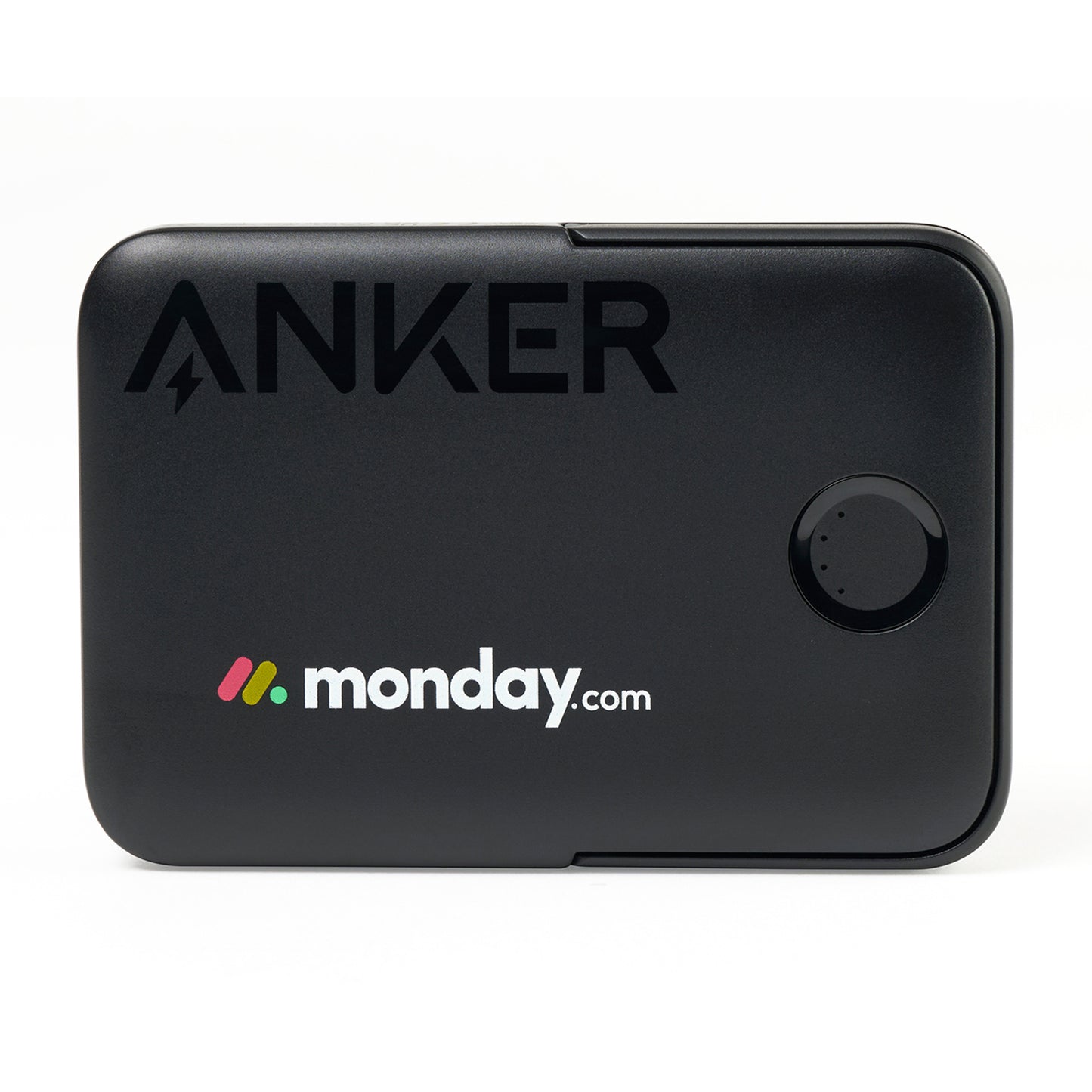 Black Anker® MagGo 5K Power Bank with Stand