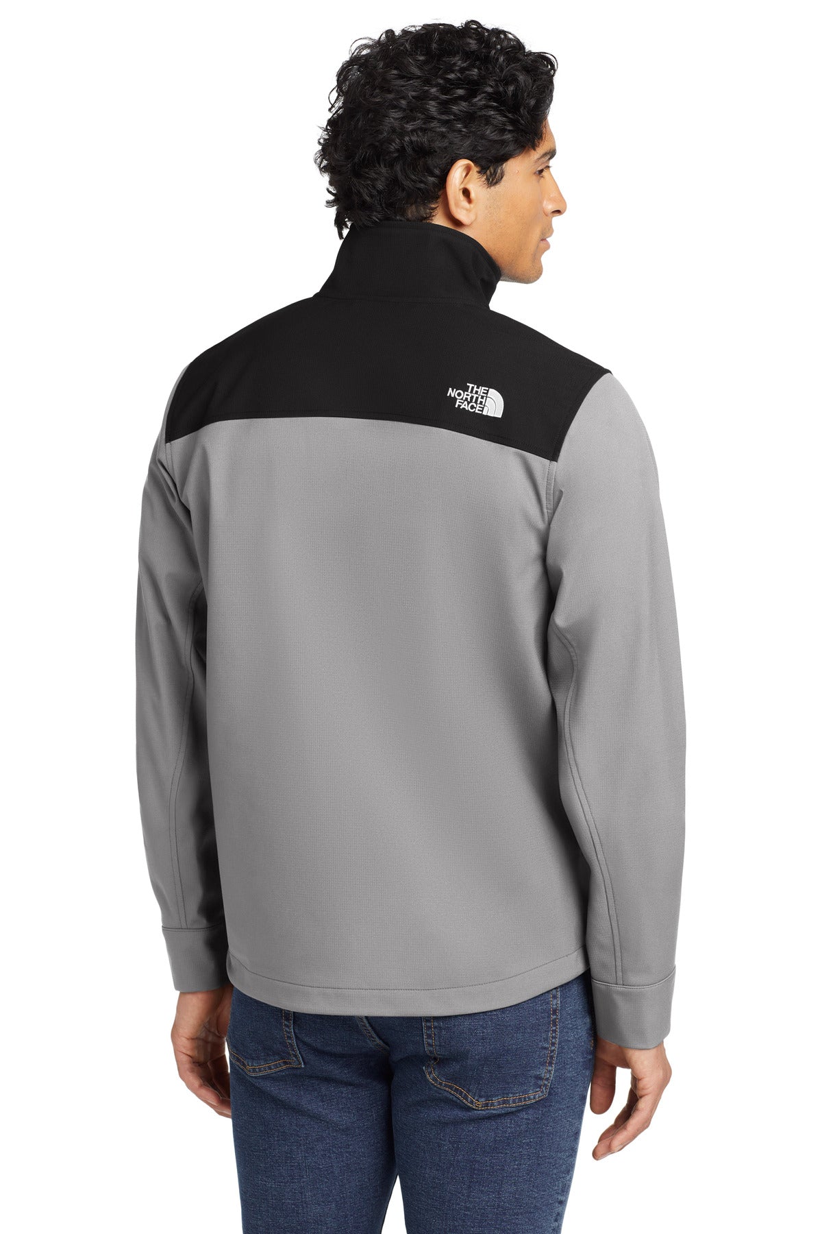 Mid Grey The North Face Castle Rock Soft Shell Jacket. NF0A552Z