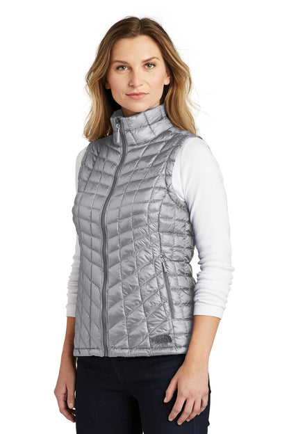 Mid Grey The North Face Women's ThermoBall Trekker Vest. NF0A3LHL