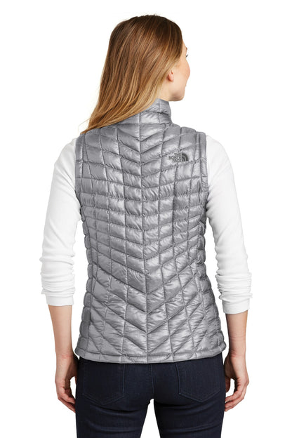 Mid Grey The North Face Women's ThermoBall Trekker Vest. NF0A3LHL