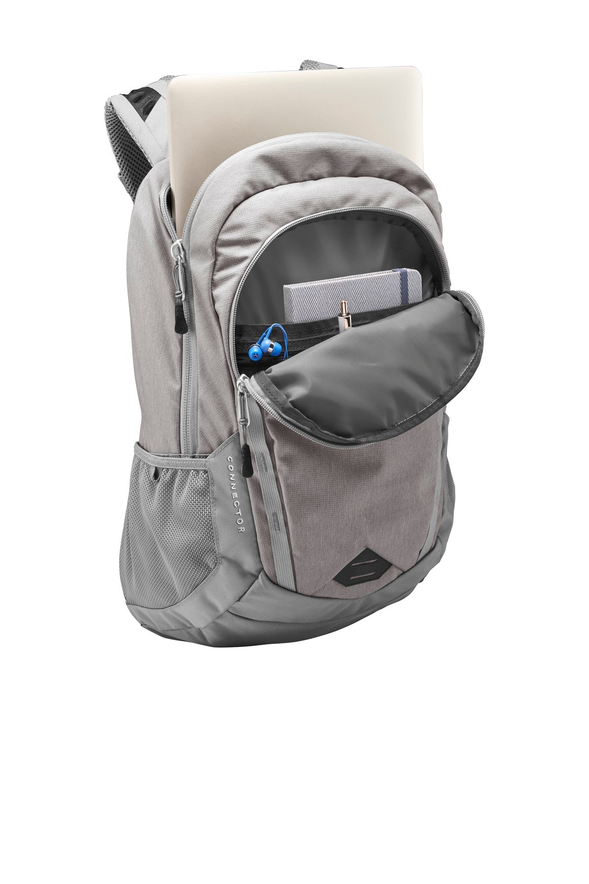Mid Gy DH/M Gy The North Face Connector Backpack. NF0A3KX8