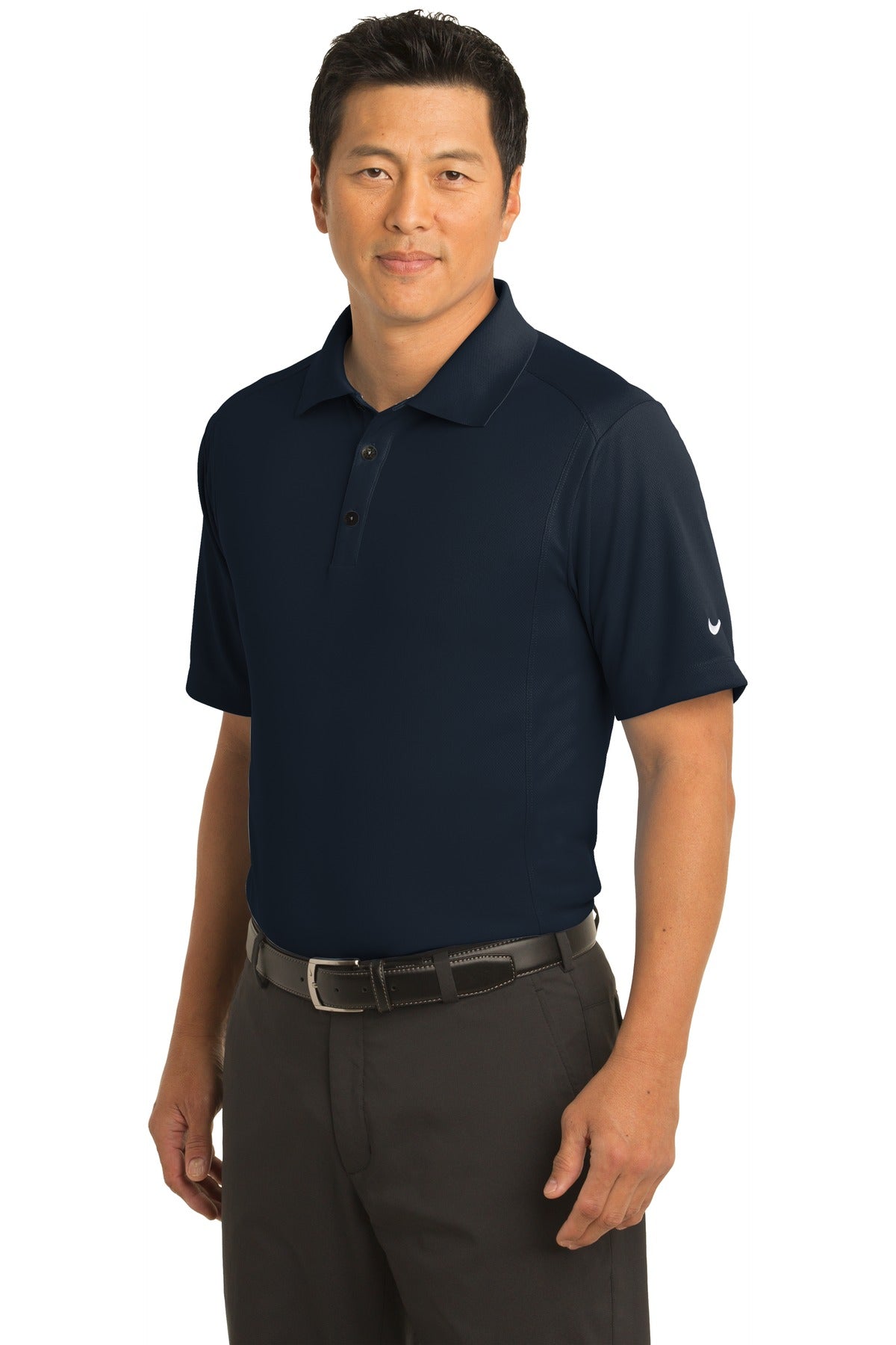 Midnight Navy Nike Dri-FIT Classic Polo. 267020