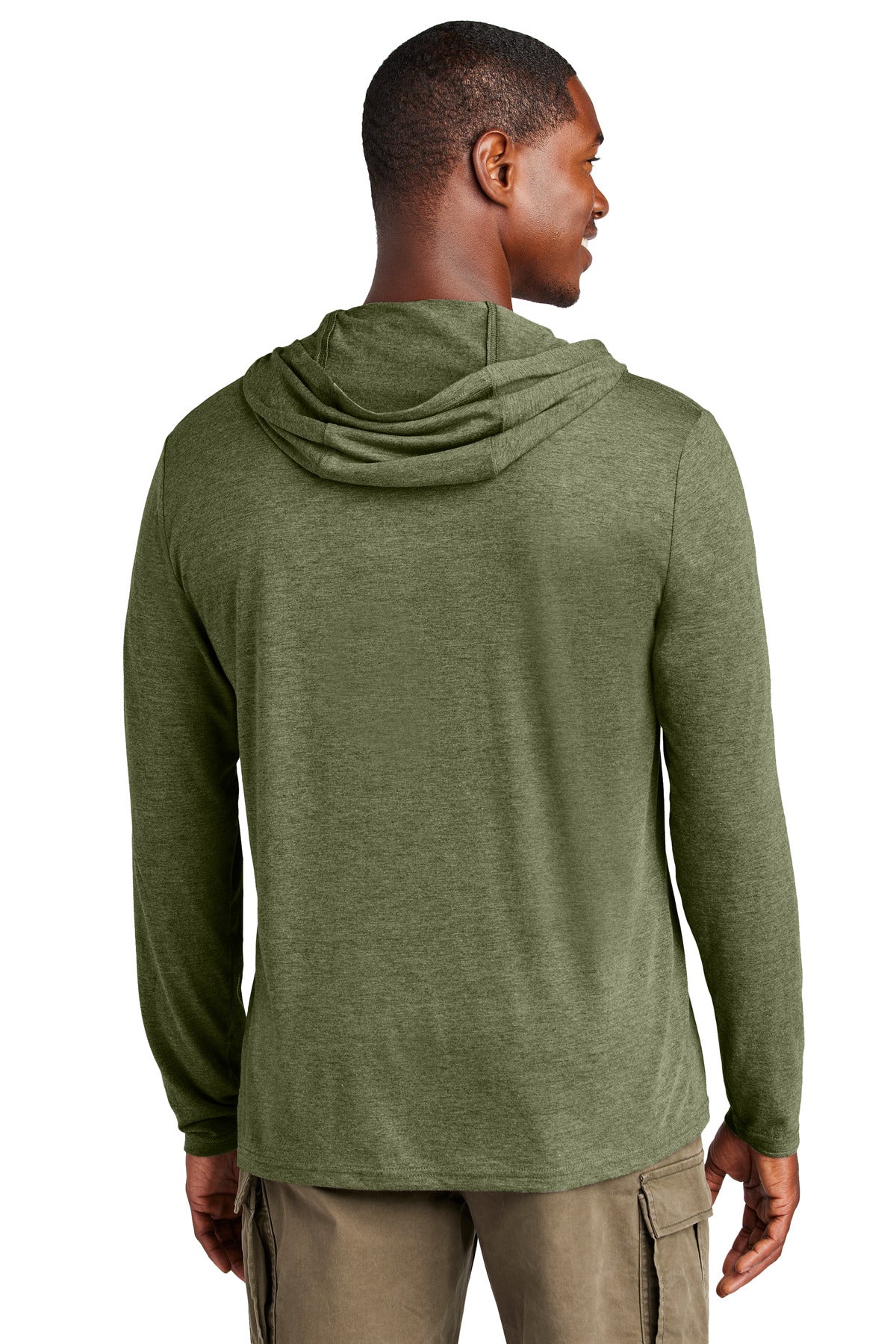MilGrnFst District Perfect Tri Long Sleeve Hoodie. DM139