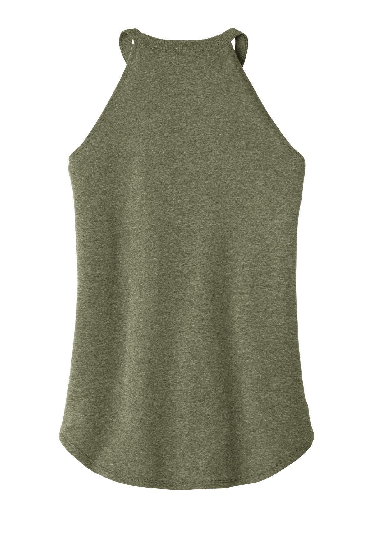 Military Gn Fr District Women's Perfect Tri Rocker Tank. DT137L