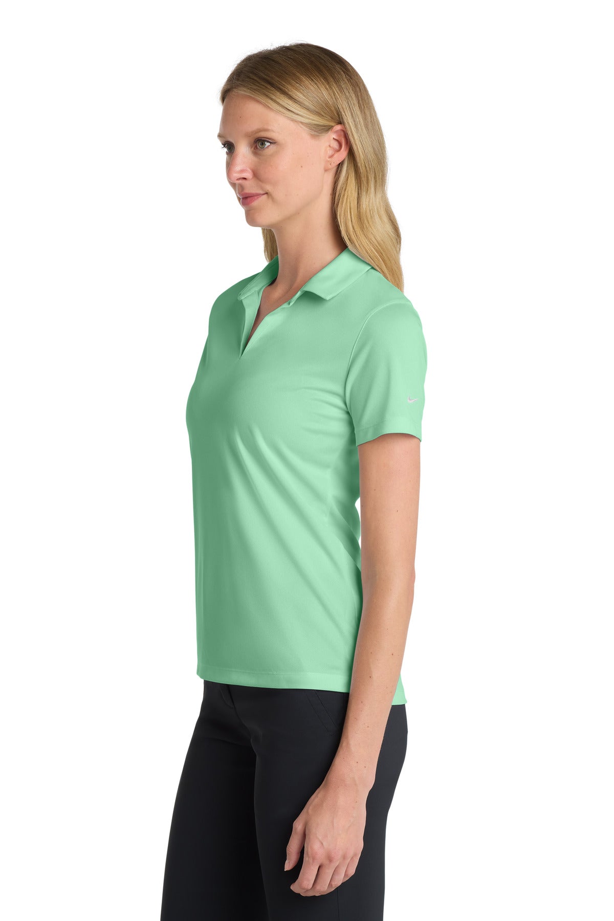 Mint Nike Women's Dri-FIT Micro Pique 2.0 Polo NKDC1991