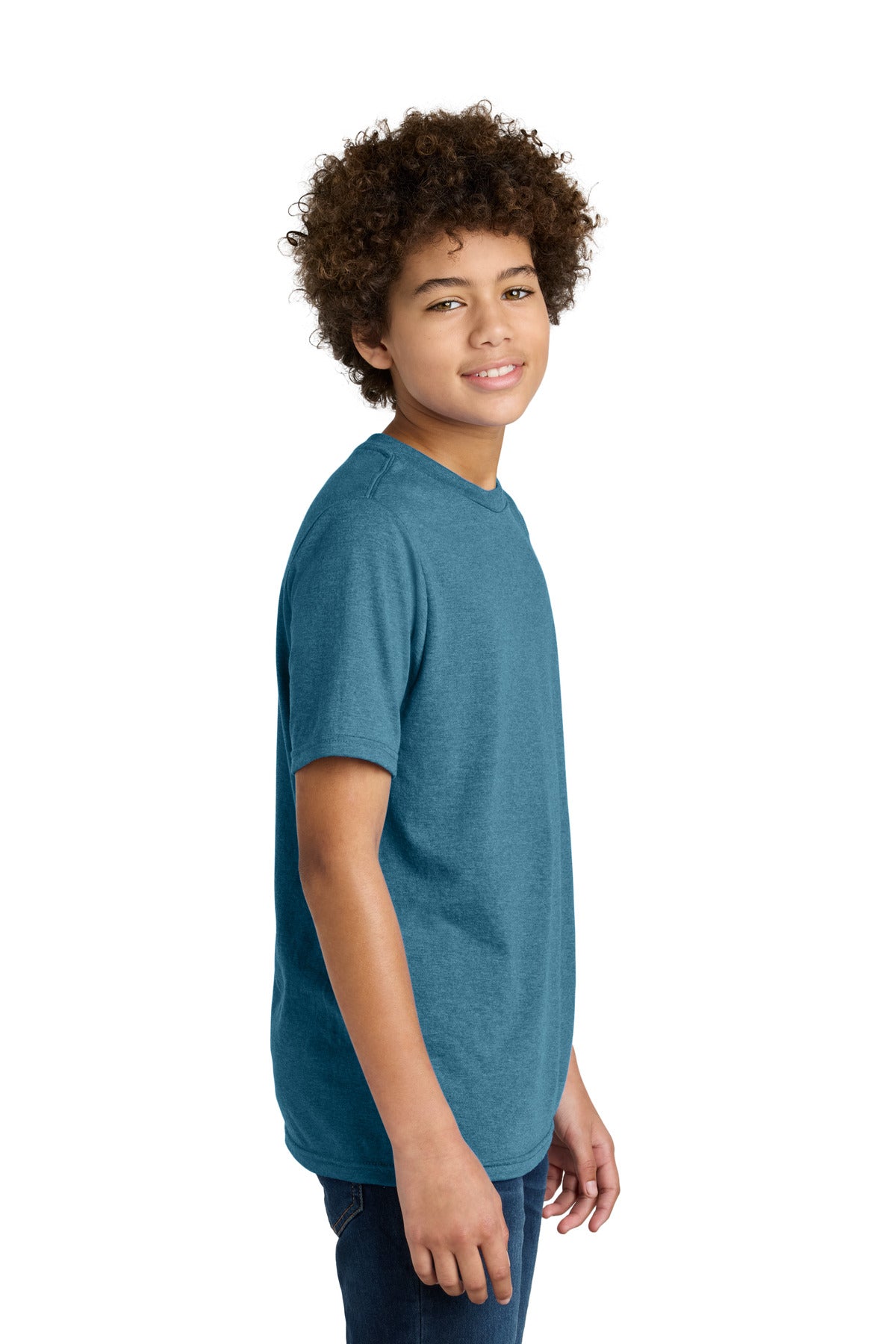 MntainBlHt Port & Company Youth CVC Tee PC340Y