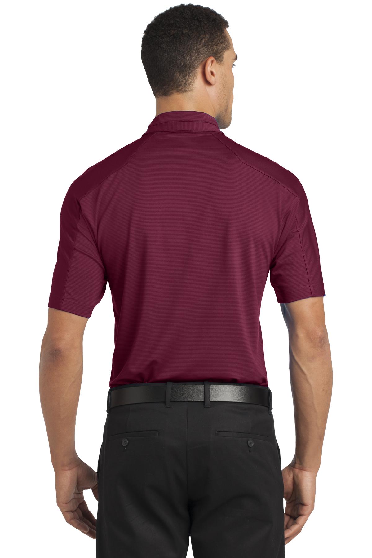 Molten Maroon OGIO Linear Polo. OG1030