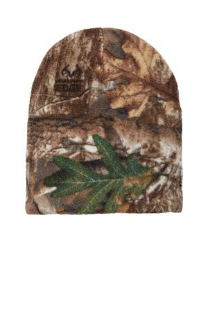 Mossy Oak Port Authority Camouflage Fleece Beanie. C901