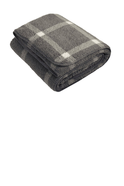 Msh/GWdPne Port Authority Double-Sided Sherpa/Plush Blanket BP48