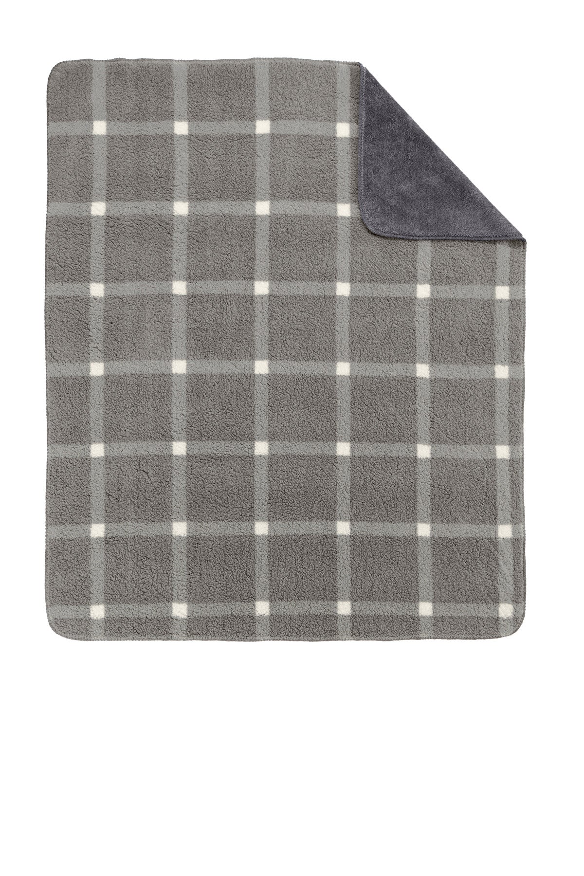 Msh/GWdPne Port Authority Double-Sided Sherpa/Plush Blanket BP48
