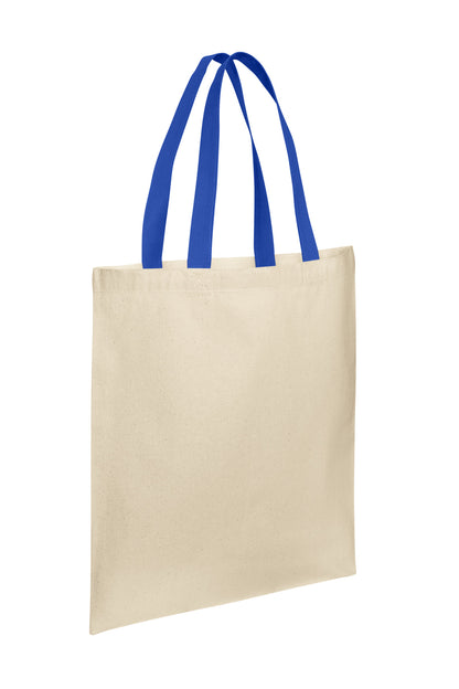 Nat/TrRoyl Port Authority Core Cotton Tote BG1500