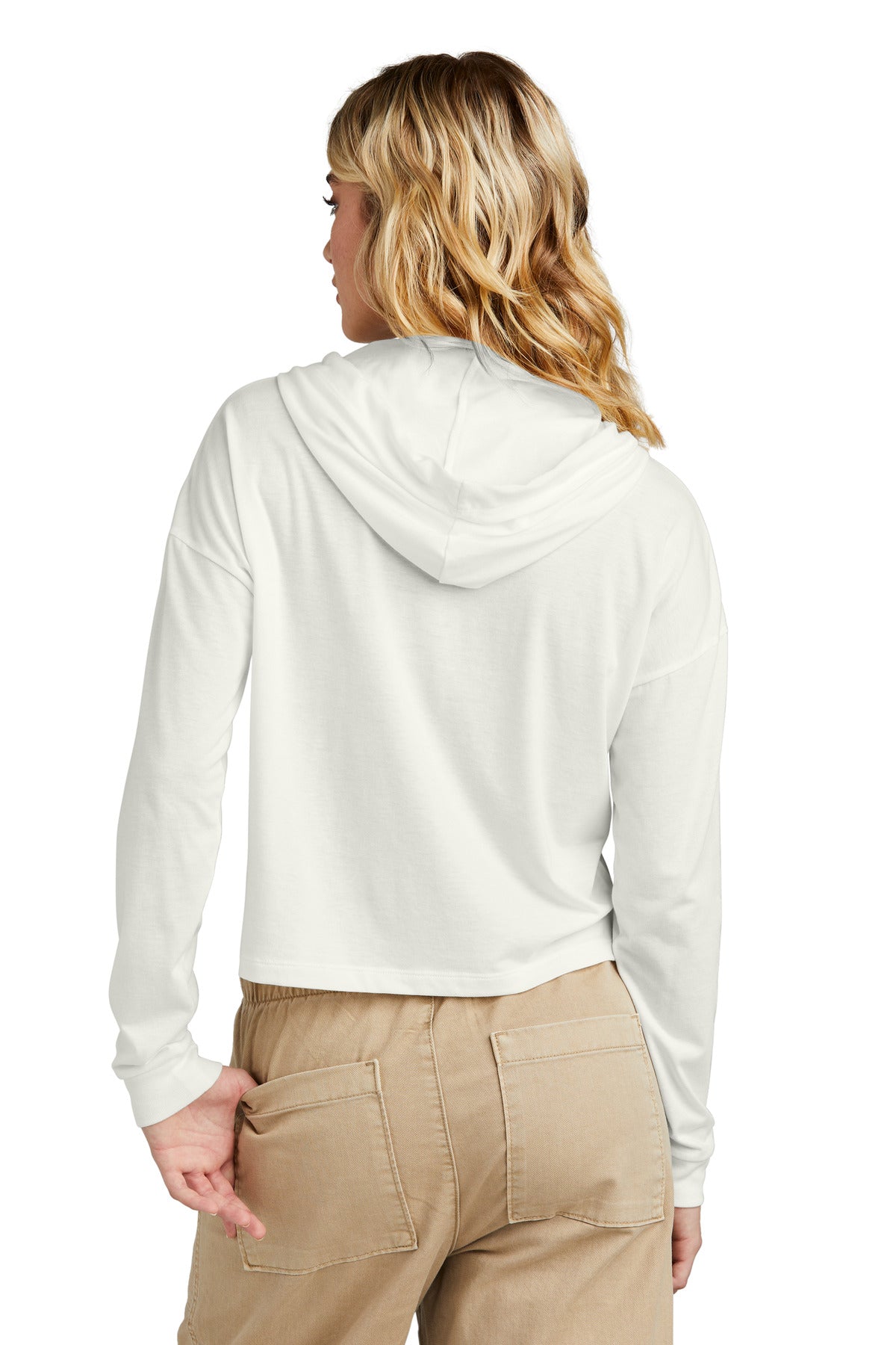 Natural District Women's Perfect Tri Midi Long Sleeve Hoodie DT1390L