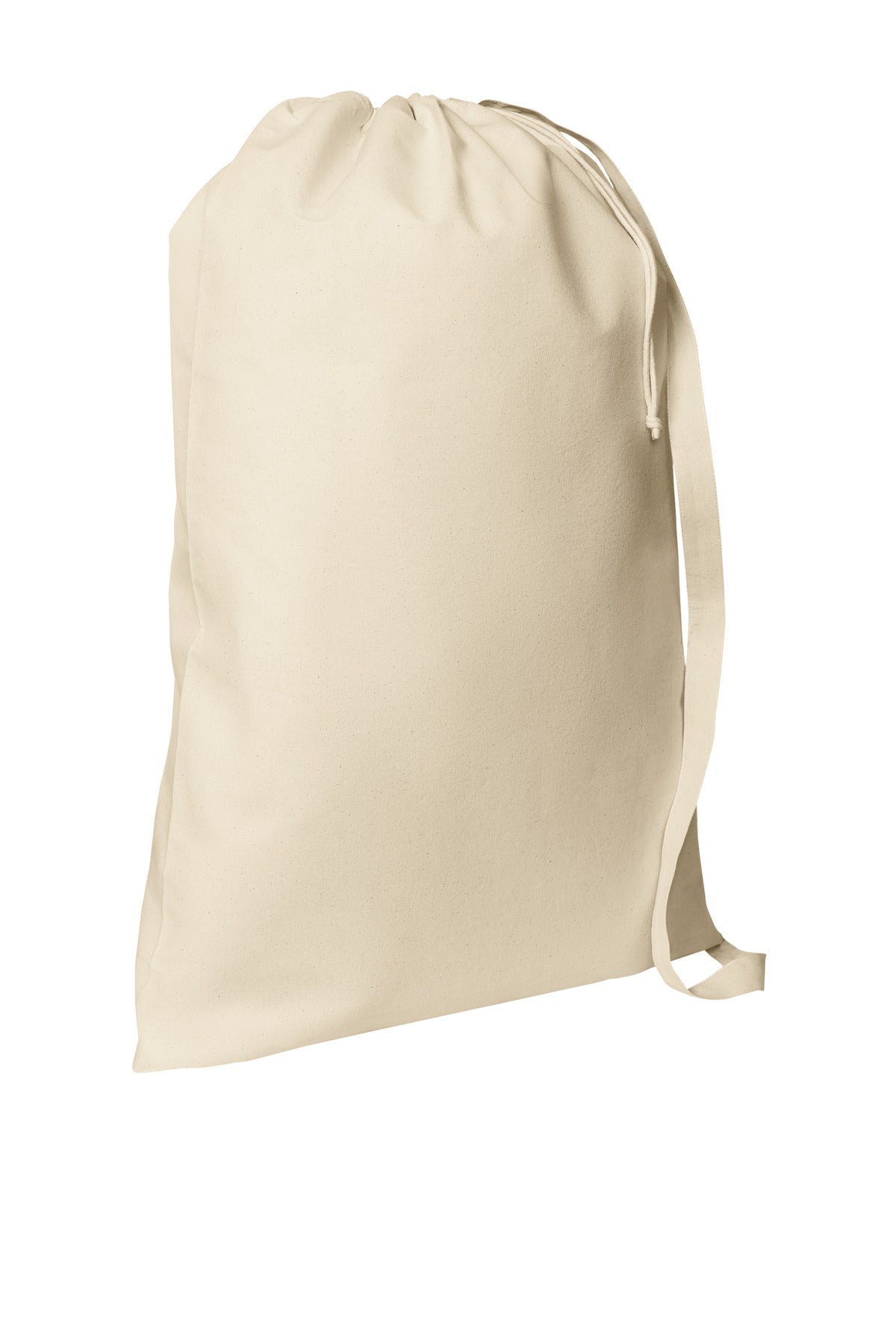 Natural Port Authority Core Cotton Laundry Bag BG0850