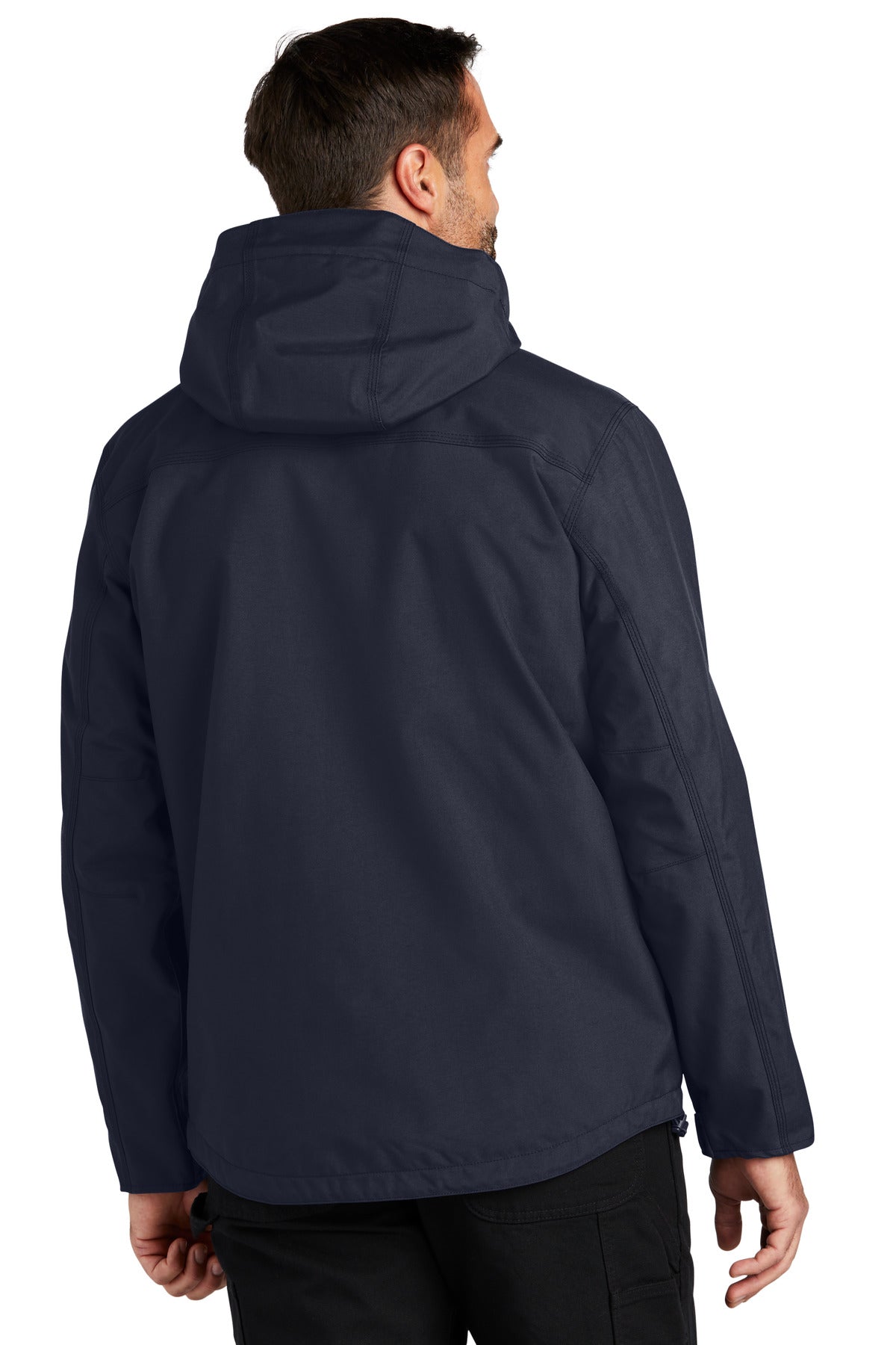 Navy Carhartt Storm Defender Shoreline Jacket CT104670