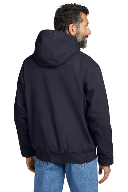 Navy Carhartt Washed Duck Active Jac. CT104050