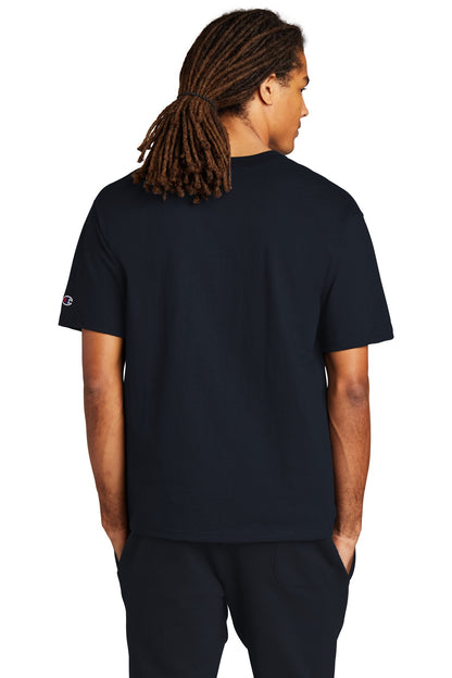 Navy Champion Heritage 7-Oz. Jersey Tee T105