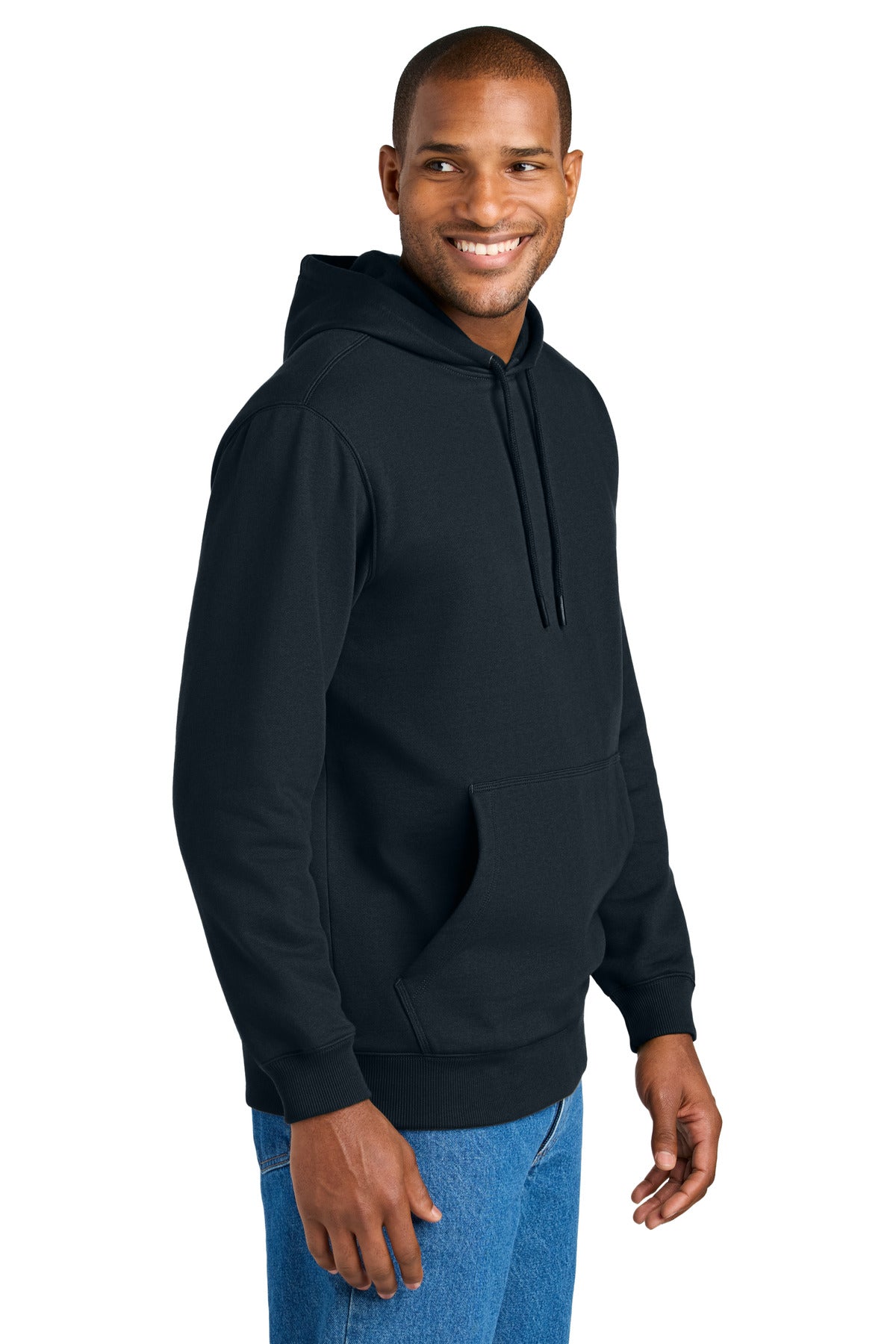 Navy CornerStone Tough Fleece Pullover Hoodie CSF630