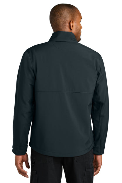 Navy CornerStone Workwear Soft Shell CSJ70