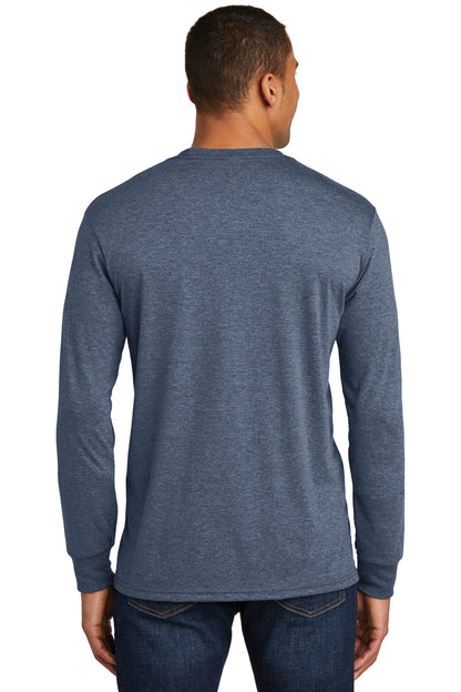 Navy Frost District Perfect Tri Long Sleeve Tee . DM132