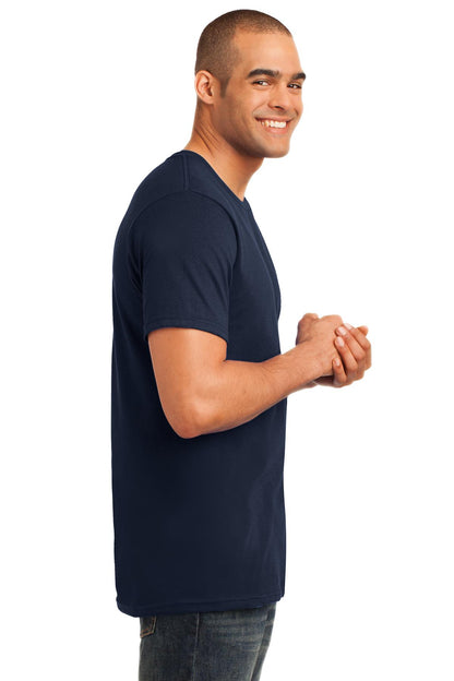 Navy Gildan 100% Ring Spun Cotton T-Shirt. 980