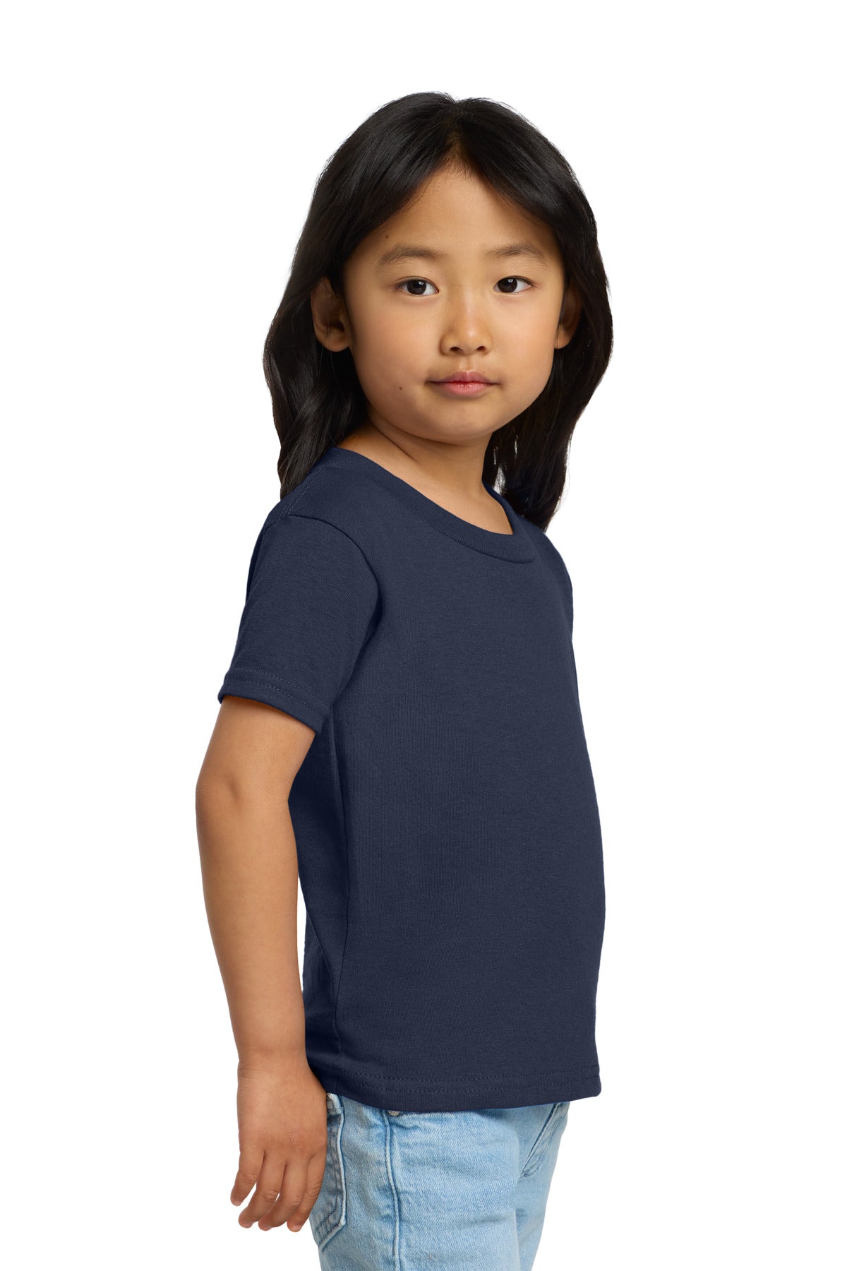 Navy Gildan Heavy Cotton Toddler T-Shirt 5100P