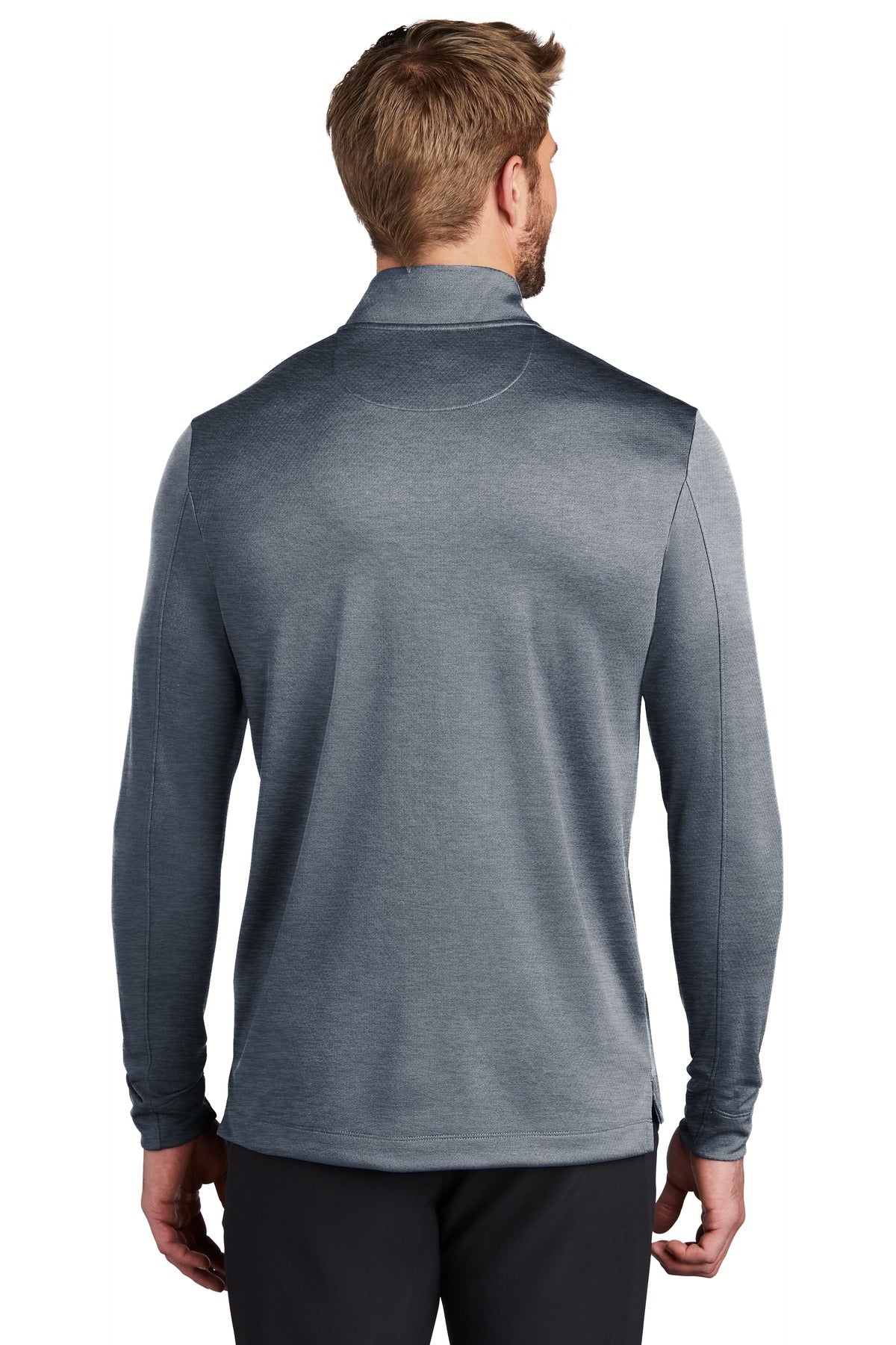 Navy Heather Nike Dry 1/2-Zip Cover-Up NKBV6044