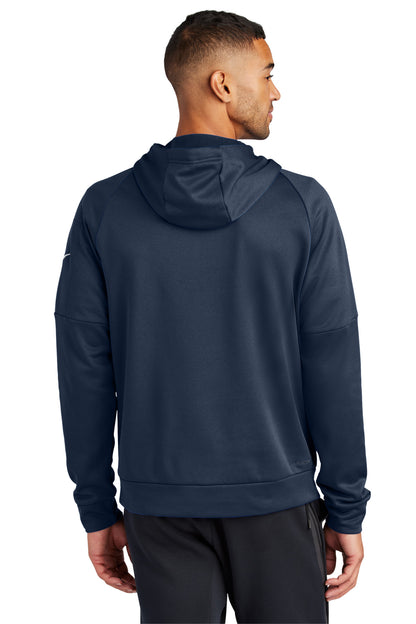 Navy Nike Therma-FIT Pocket 1/4-Zip Fleece Hoodie NKFD9742