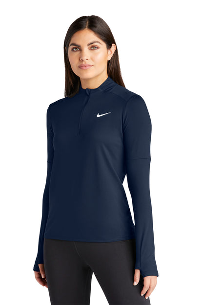 Navy Nike Women's Dri-FIT Element 1/2-Zip Top NKDH4951