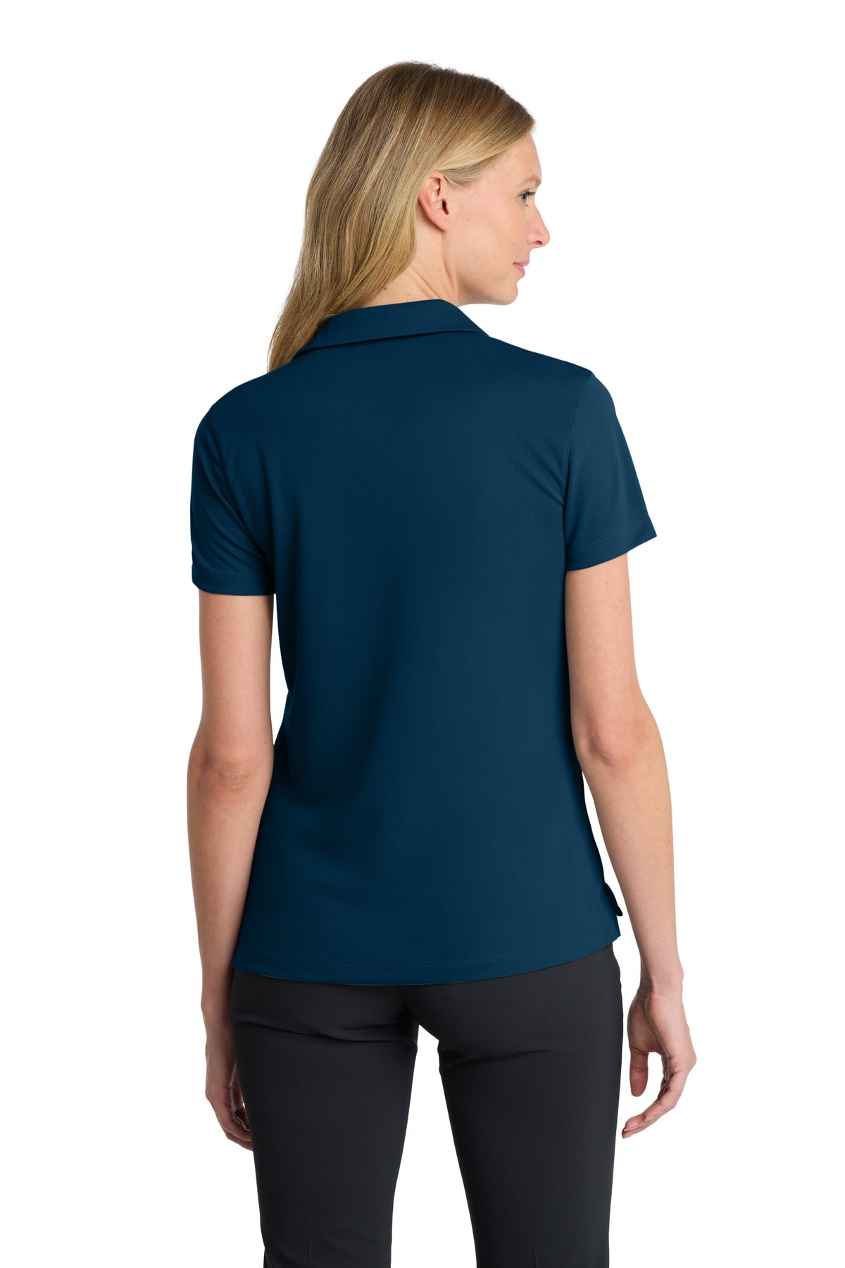 Navy Nike Women's Dri-FIT Micro Pique 2.0 Polo NKDC1991