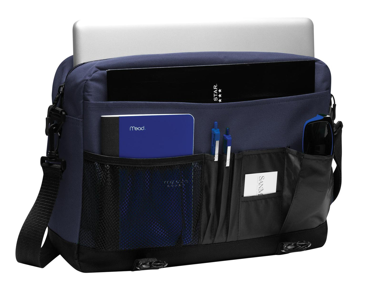 Navy Port Authority Messenger Briefcase. BG304