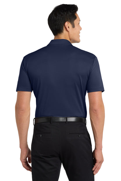Navy Port Authority Silk Touch Performance Pocket Polo. K540P