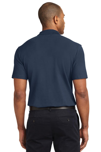 Navy Port Authority Stain-Release Polo. K510