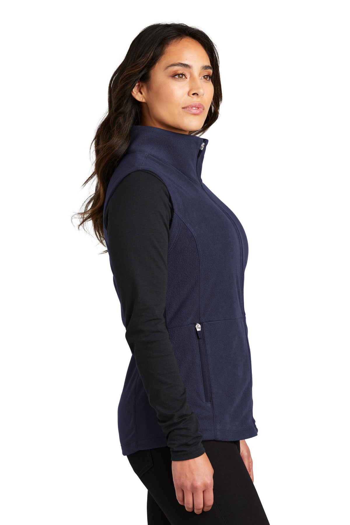 Navy Port Authority Women's Accord Microfleece Vest L152