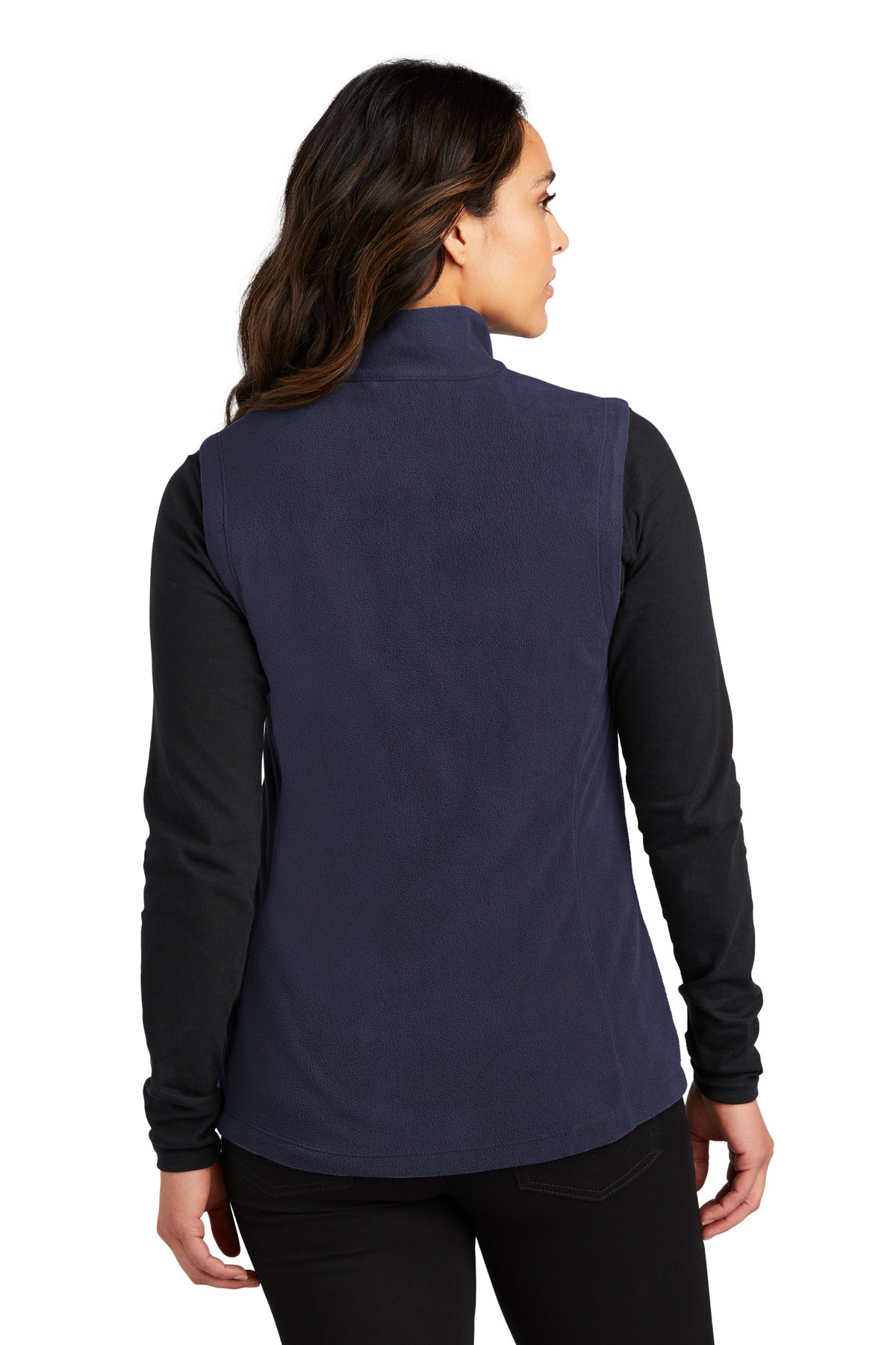 Navy Port Authority Women's Accord Microfleece Vest L152