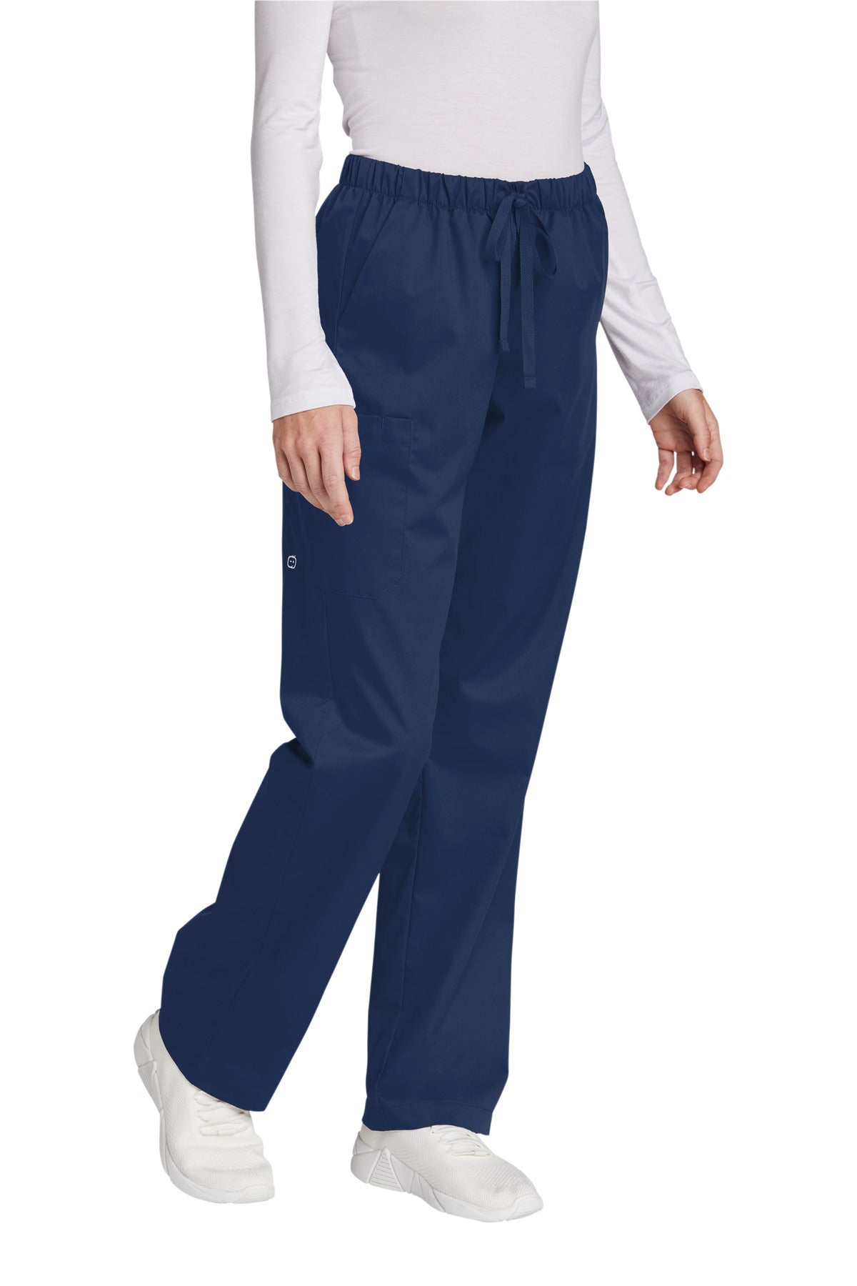 Navy Wink Women's Petite WorkFlex Cargo Pant WW4550P